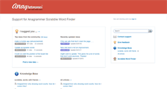 Desktop Screenshot of feedback.anagrammer.com