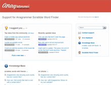 Tablet Screenshot of feedback.anagrammer.com